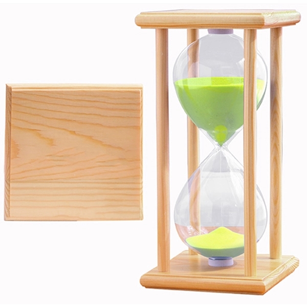 Wooden Hourglass Timer - Image 3