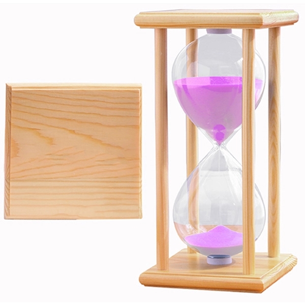 Wooden Hourglass Timer - Image 5