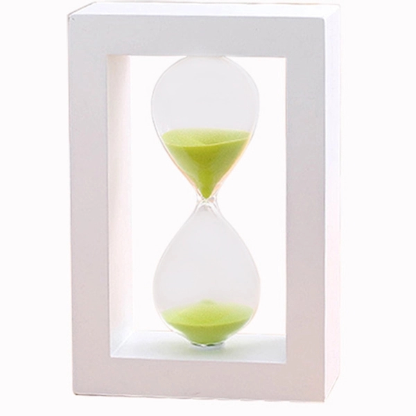 Hourglass Timer w/ Wood Frame - Image 4