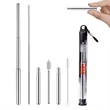 Metal Straws Telescopic with Clear Case