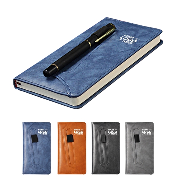 Notebook with Pen Strap