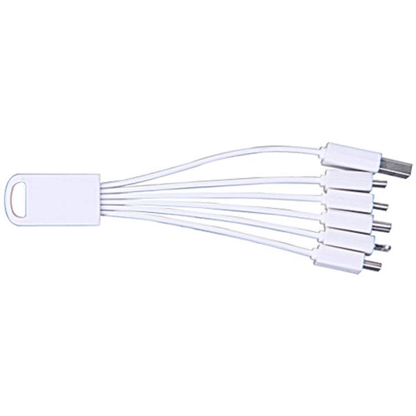 4 in 1 Universal Charging Cable w/ Key Ring - Image 3