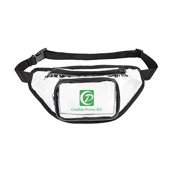 Clear PVC Waterproof Waist Bag - Image 2