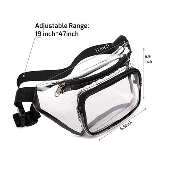 Clear PVC Waterproof Waist Bag - Image 7