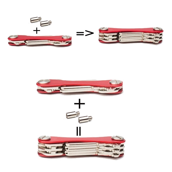 Multifunction Tool Metal Key Storage Clip - Image 2