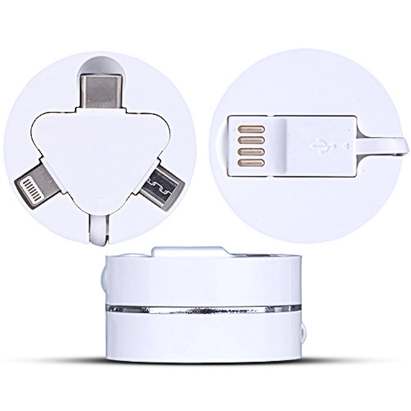 Retractable 3 in 1 Charging Cable - Image 5