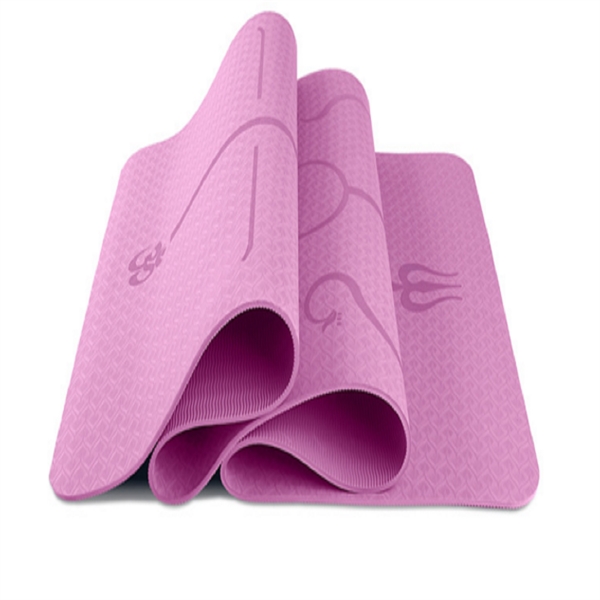 6mm Two-Tone Double Layer Yoga Mat - Image 2