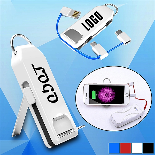 3 in 1 Phone Stand Charger Cable - Image 1
