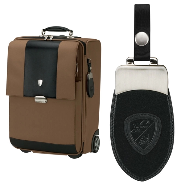 Light Brown Trolley Case - Image 11