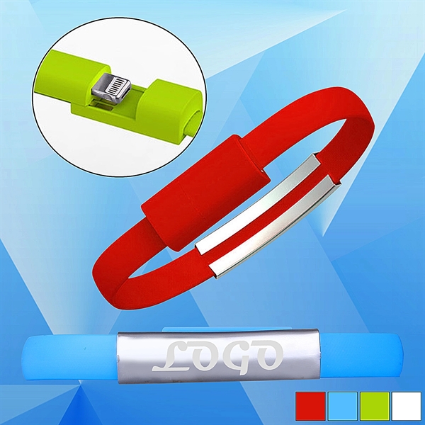 Wristband Shaped Dual Charging Cable - Image 1
