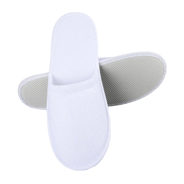 White Disposable Slippers - Image 2
