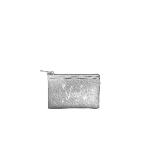 Penny Pouch Vegan Leather Metallic - Image 4