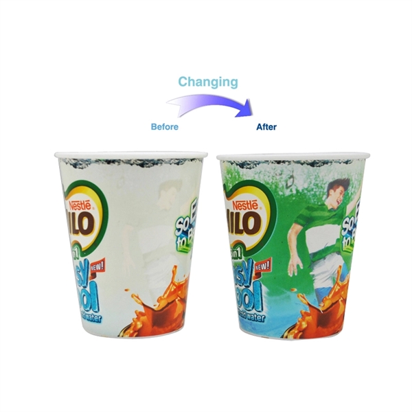 Plastic Cold Color Changing Stadium Cup - Image 1