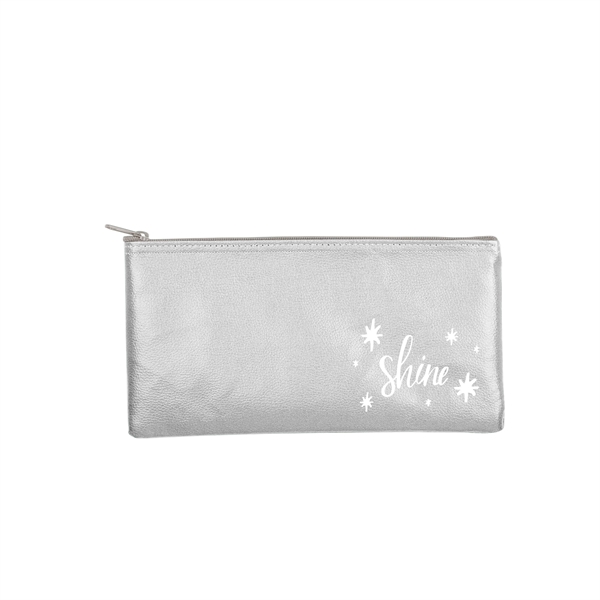 All The Things Pouch Vegan Leather Metallic - Image 3