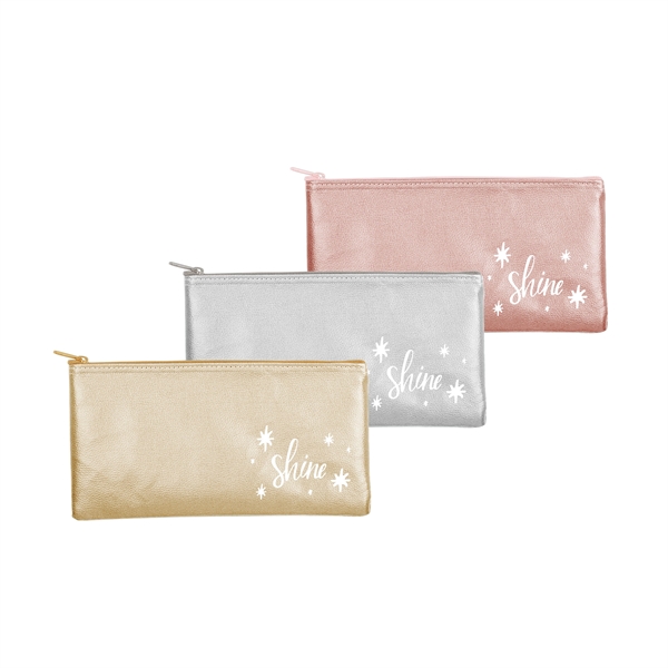 All The Things Pouch Vegan Leather Metallic - Image 4