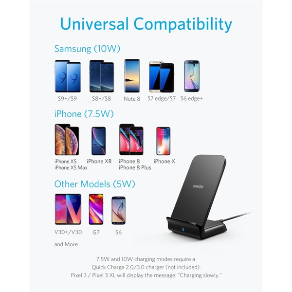 Anker Power Wave 7.5 Qi Wireless Charger - Image 5