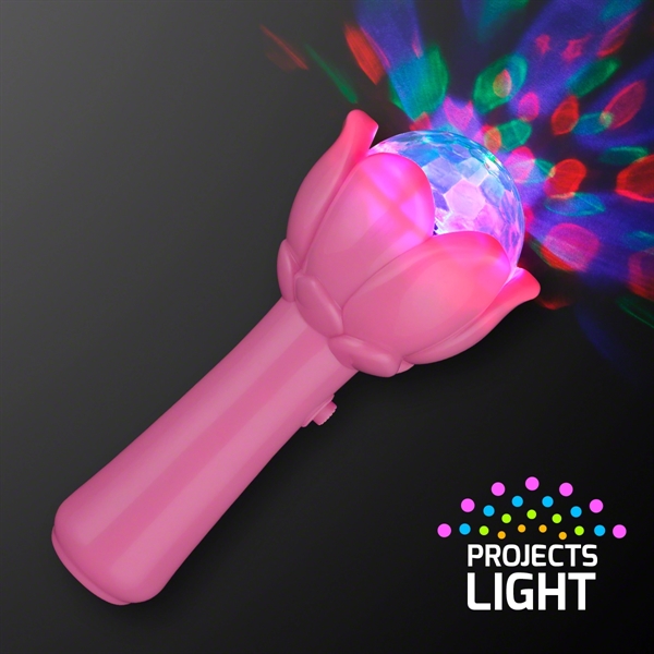 Tulip Flower Light Projecting Disco Wand - Image 2