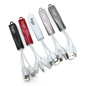 LED Charging Cable 3 IN 1 Type C Micro USB