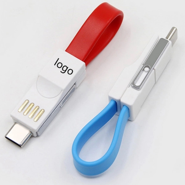 TPE Data Sync Charging 3 IN 1 Magnetic USB Cable - Image 2