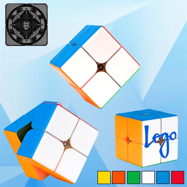 2 1/8'' Puzzle Cube - Image 1