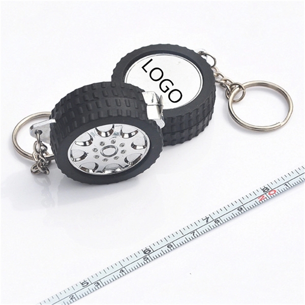 Mini Tape Measure Keychain - Image 2