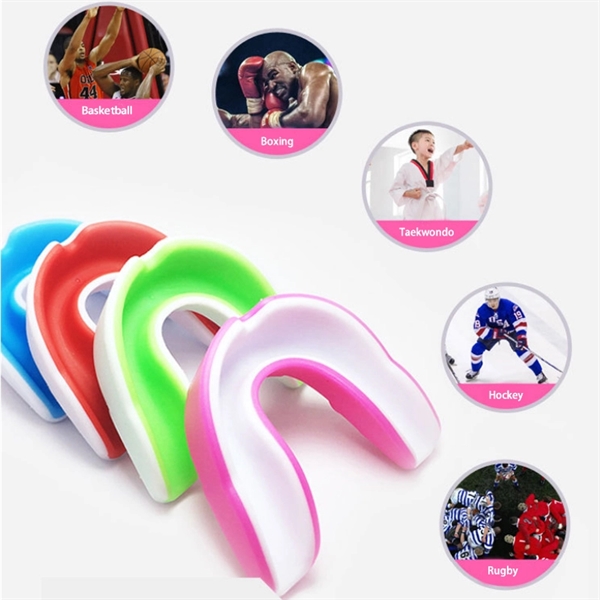 Adult Youth Sport Football Mouth Guard - Image 1