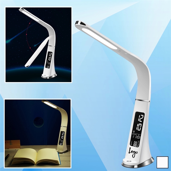 Rechargeable LED Desk Lamp w/ Calendar - Image 1
