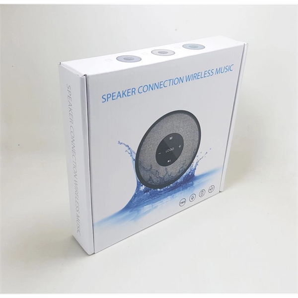 Floatable Waterproof Bluetooth Speaker with Light up Logo - Image 10
