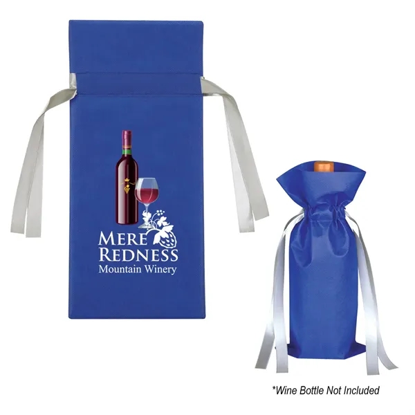 Non-Woven Wine Bottle Gift Bag - Image 5