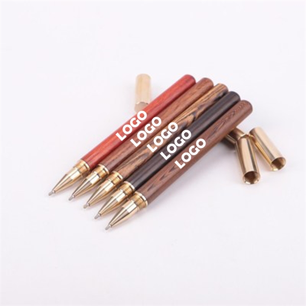 High Quality Luxury Wood Ballpoint Pen - Image 1