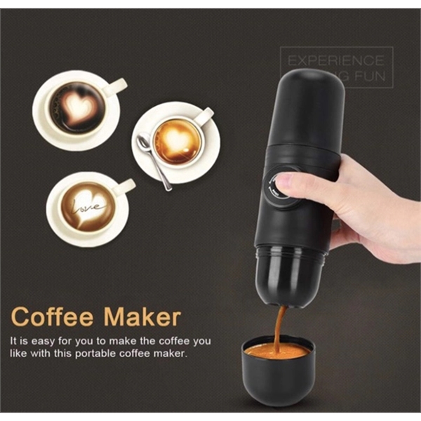 Capsule Shape Portable Coffee Maker - Image 3