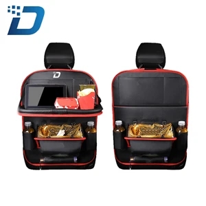Car Seat Storage Leather Bag
