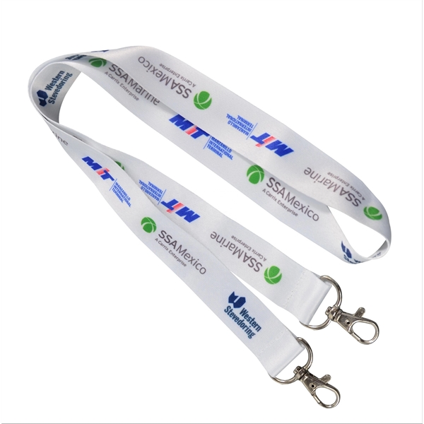 Polyester Open Ended Lanyard Full Color Sublimated Lanyards - Image 4