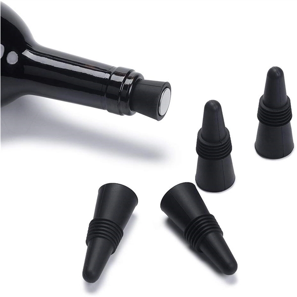 Silicone Reusable Wine Stopper - Image 3