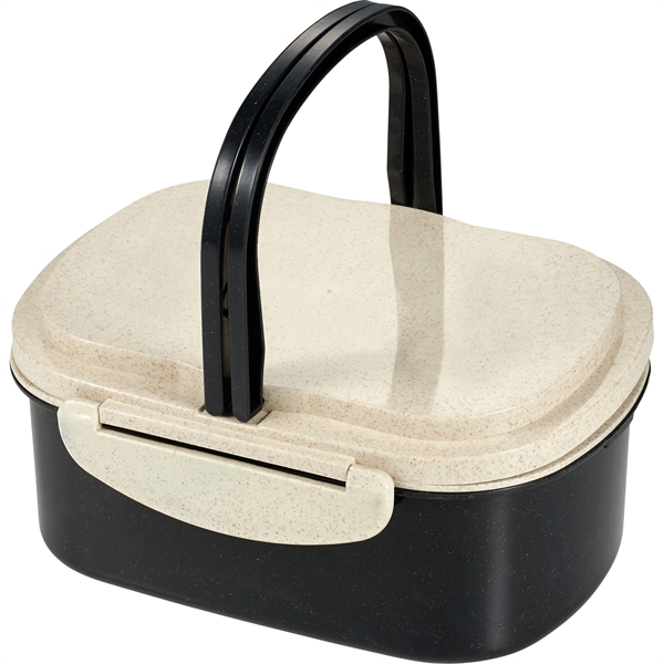 Plastic and Wheat Straw Lunch Box Container - Image 12