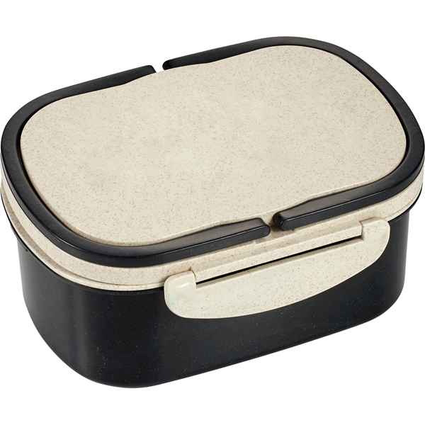 Plastic and Wheat Straw Lunch Box Container - Image 14