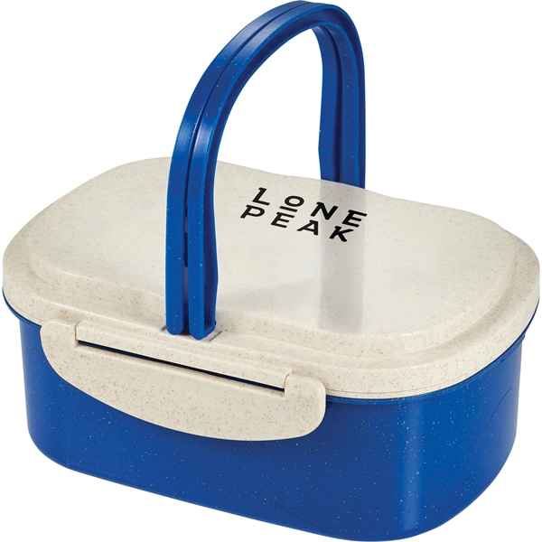Plastic and Wheat Straw Lunch Box Container - Image 38