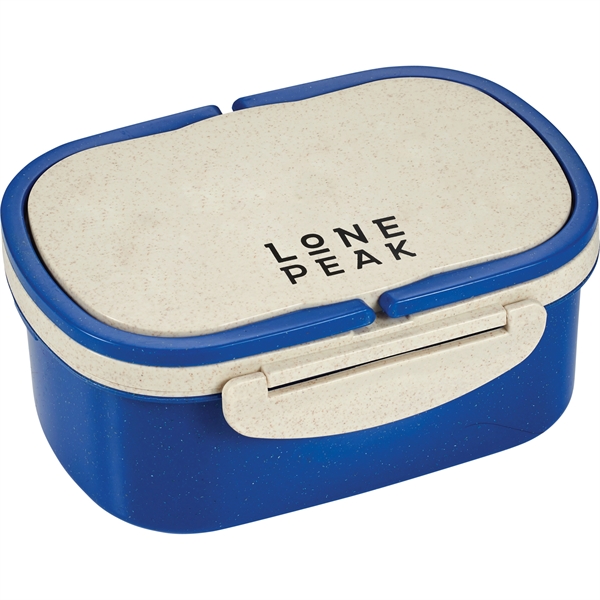 Plastic and Wheat Straw Lunch Box Container - Image 40