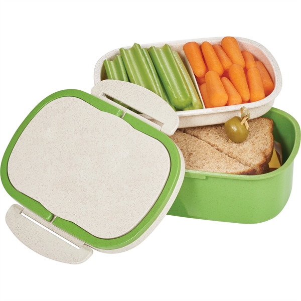 Plastic and Wheat Straw Lunch Box Container - Image 42