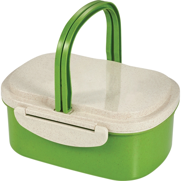 Plastic and Wheat Straw Lunch Box Container - Image 43
