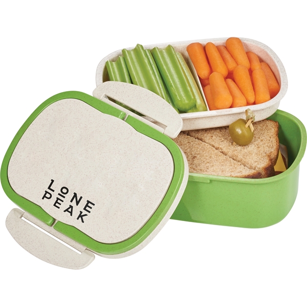 Plastic and Wheat Straw Lunch Box Container - Image 47