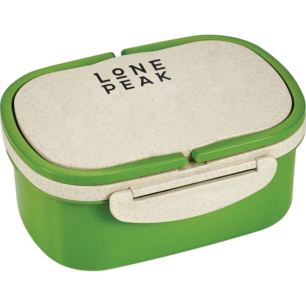 Plastic and Wheat Straw Lunch Box Container - Image 48