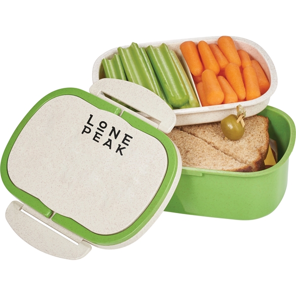 Plastic and Wheat Straw Lunch Box Container - Image 50