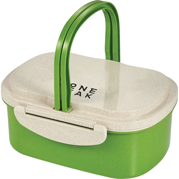 Plastic and Wheat Straw Lunch Box Container - Image 52