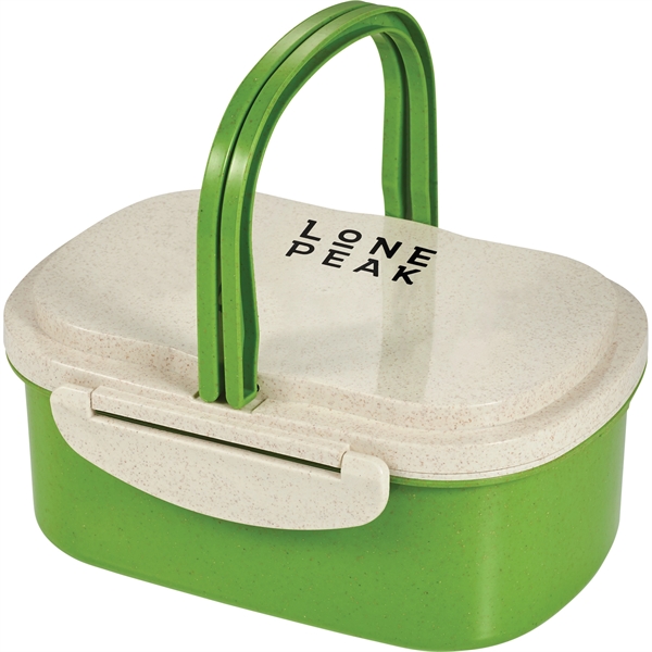 Plastic and Wheat Straw Lunch Box Container - Image 53