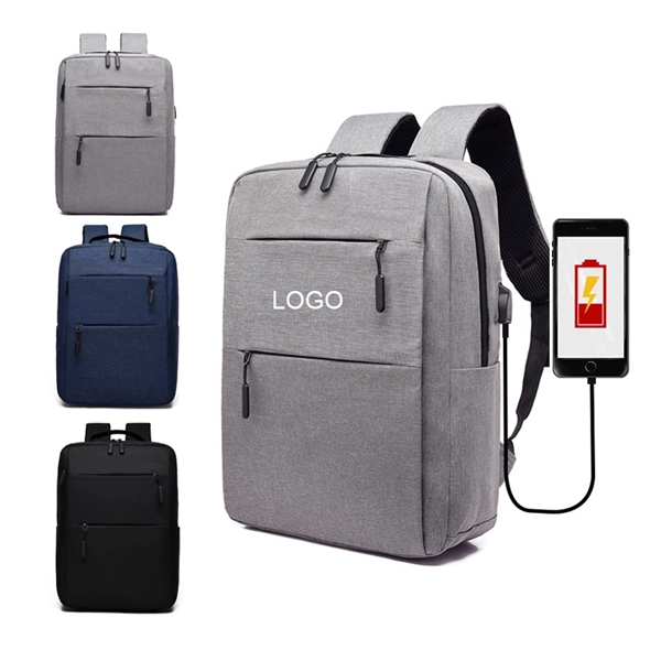 Laptop Backpack with USB Charging Port - Image 1