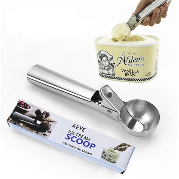 Stainless Steel Ice Cream Scoop - Image 6