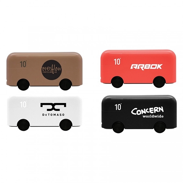 London Bus 10000mAh Power Bank with 4 Rolling Wheels