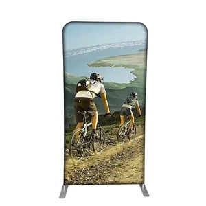 LED Lighted Fabric Banner Stand