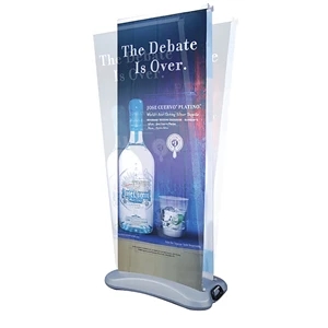 Retractable Outdoor Double Sided Banner Stand